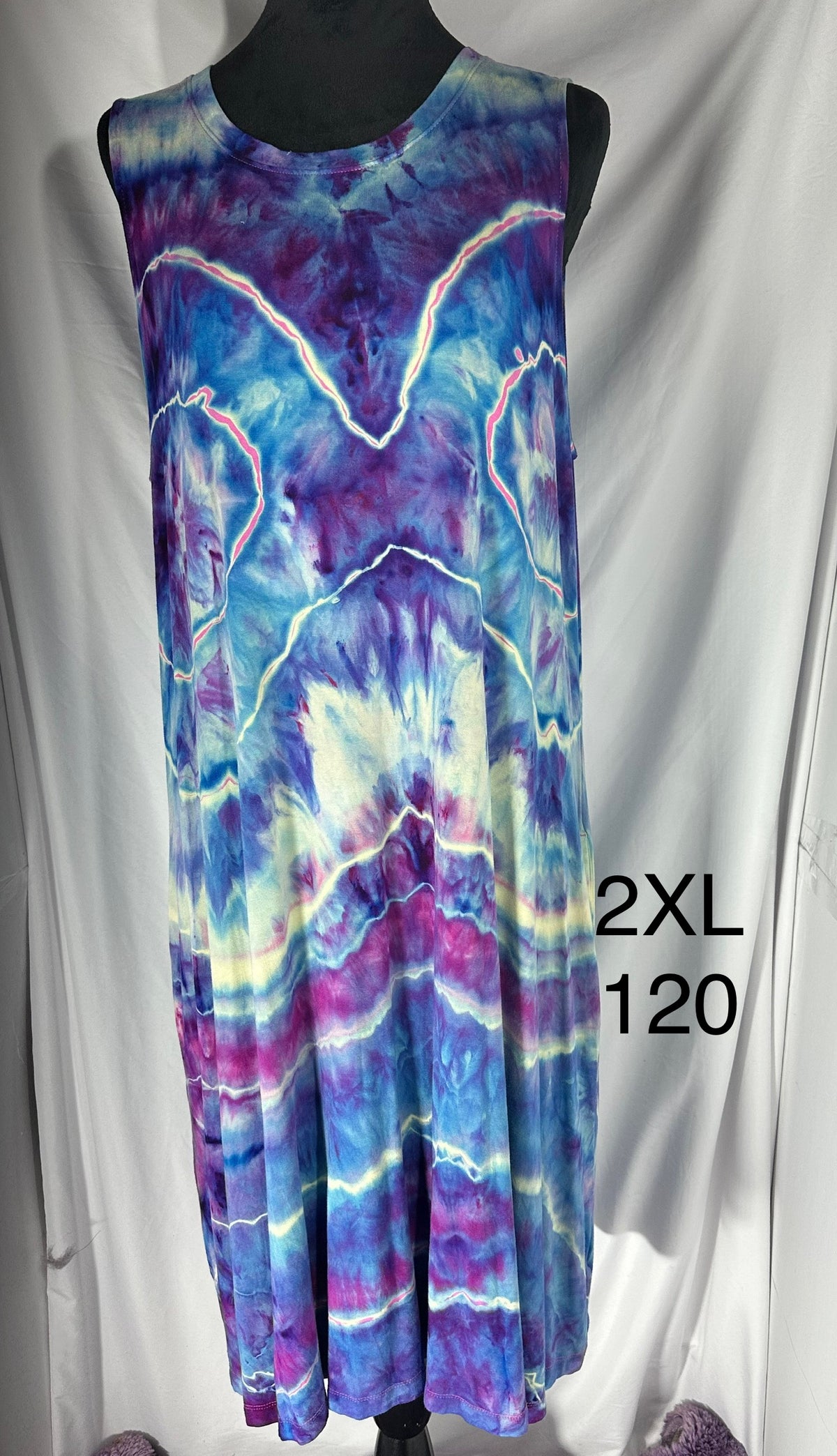 2XL Sleeveless Dress #120