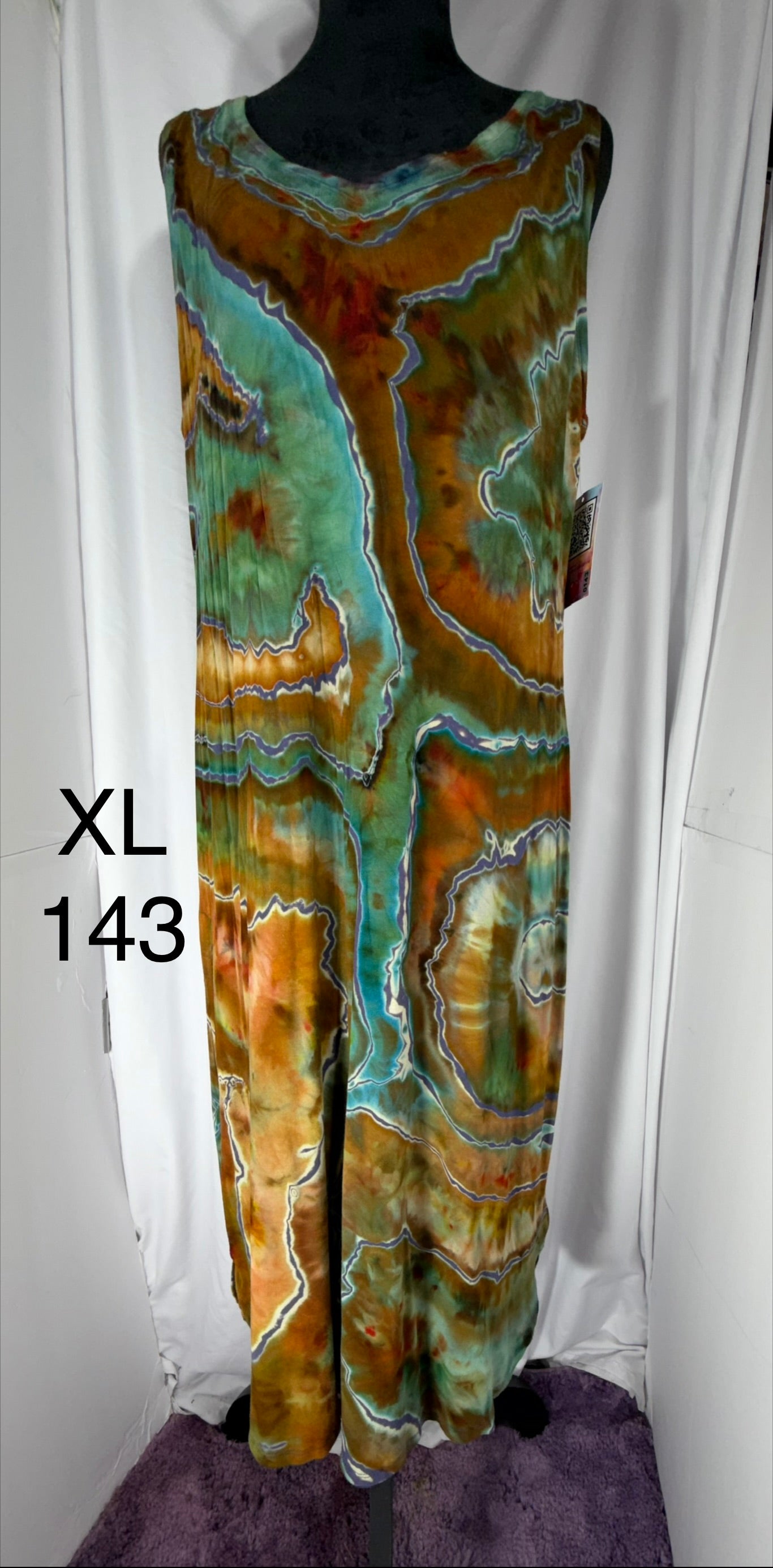 XL Sleeveless Midi Dress 143