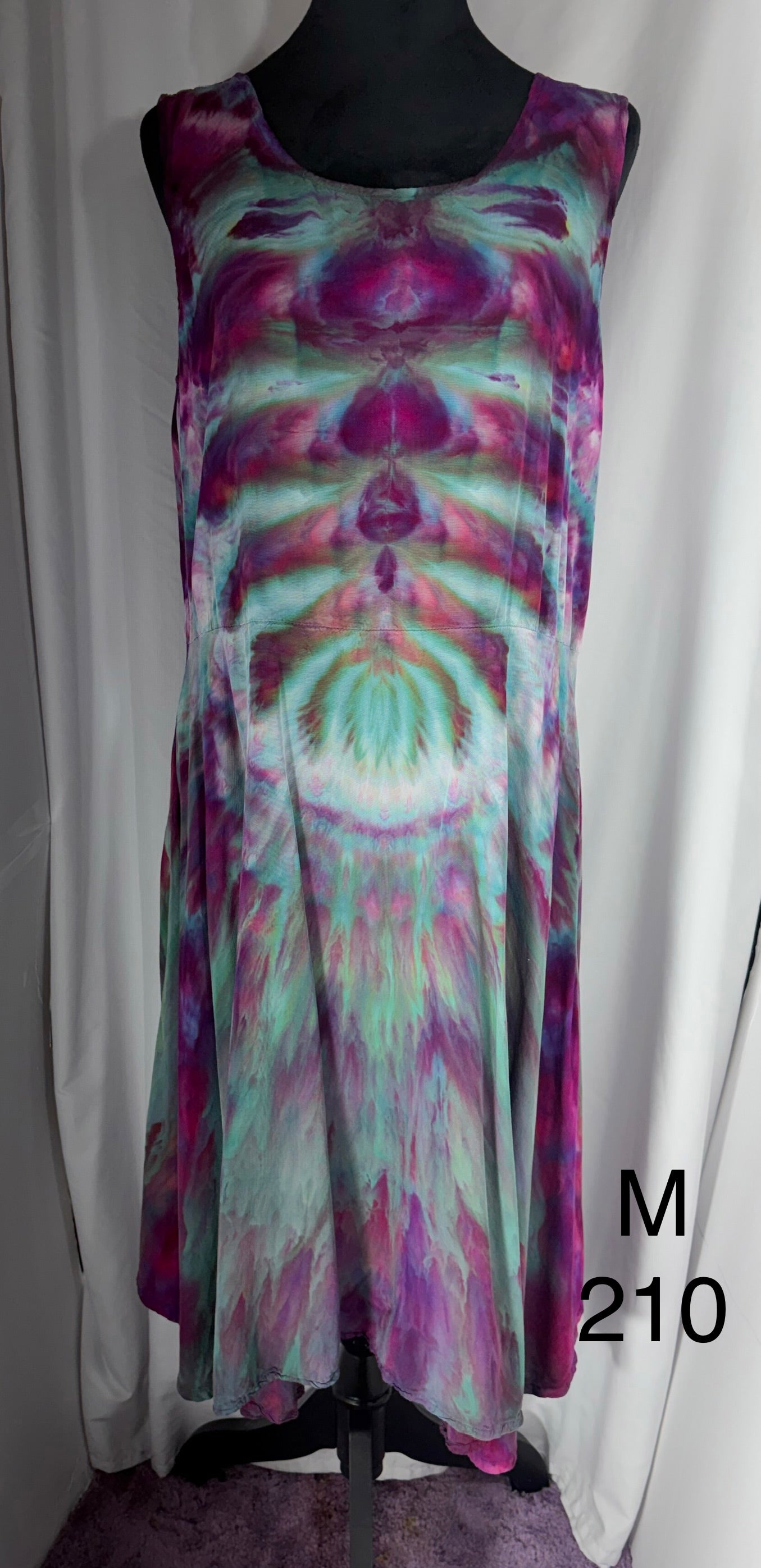 M Midi Sleeveless Light Weight Dress #210