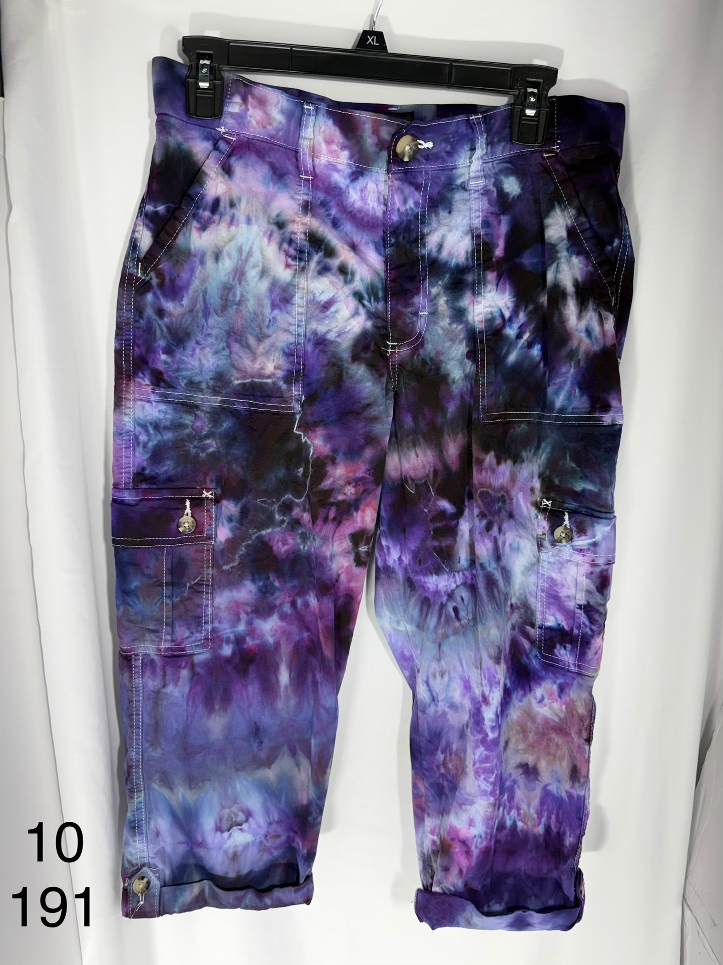 10 Lee Women's Ultra Lux Comfort with Flex-to-go Cargo Capri Pant #191