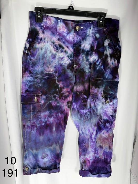10 Lee Women's Ultra Lux Comfort with Flex-to-go Cargo Capri Pant #191