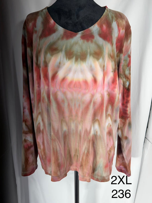 2XL Women's Long Sleeve Top #236