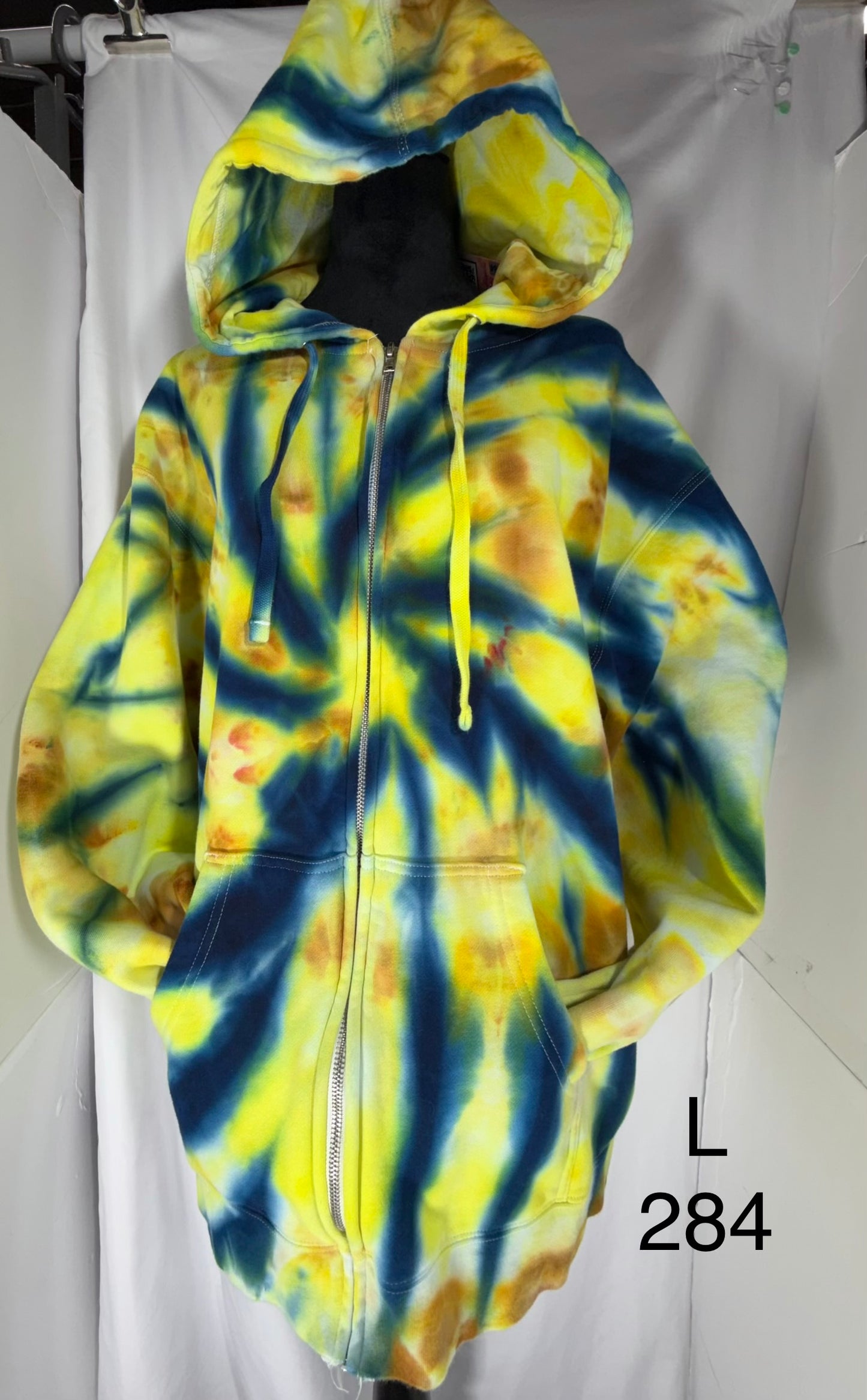 L Unisex Zip Up Hoodie #284