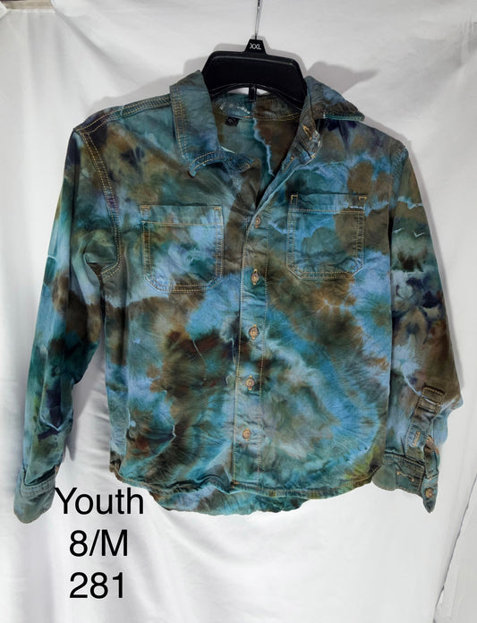 Youth 8/M Denim Shirt/ Light Jacket #281